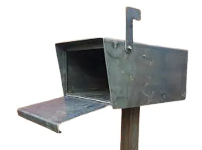 Dizajn čeličnih metalnih poštanskih sandučića Zidni nosač za poštanski sandučić